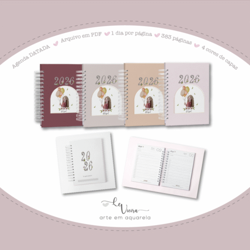 Agenda Datada Blessed 2026